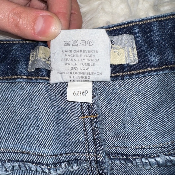 Apollo Jeans | Vintage Y2K Bratz Bootcut Faded Medium Dark Wash Denim Jeans - Picture 6 of 11